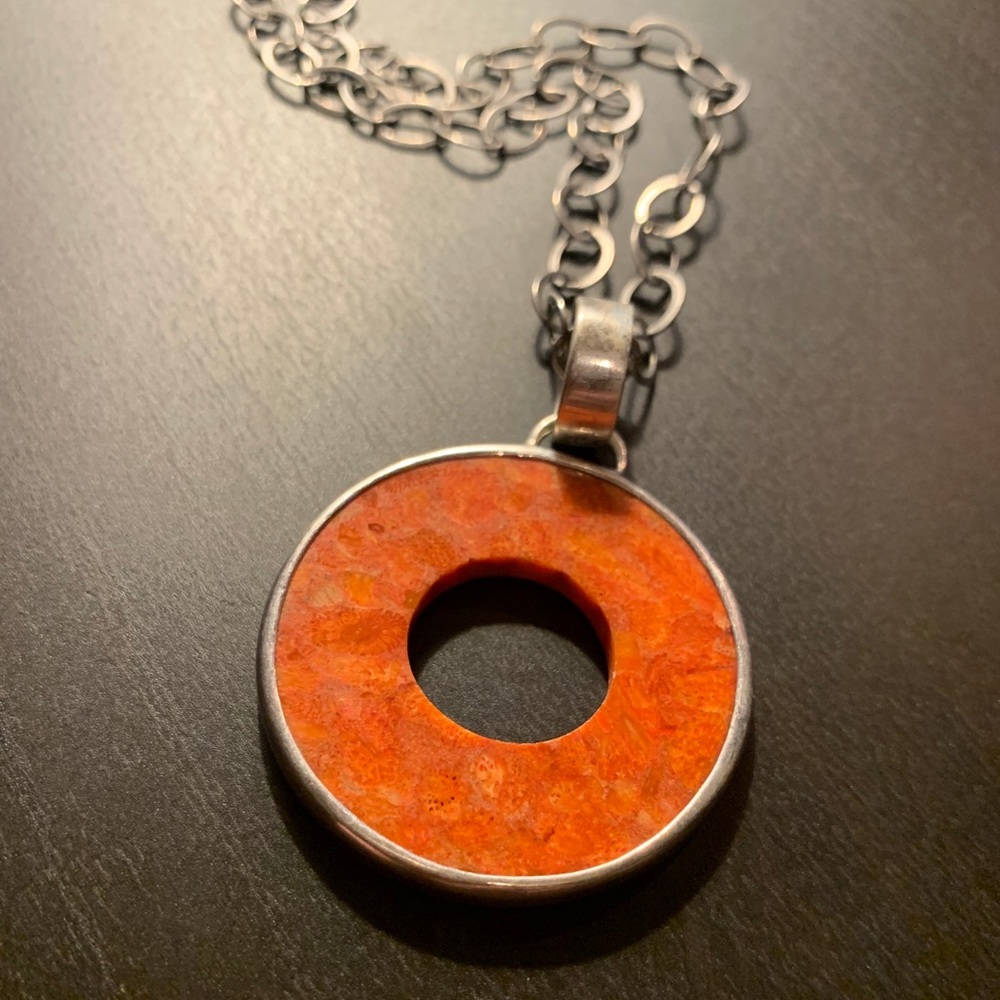 Sponge Coral Pendant